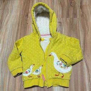 Baby Boden Duck Sherpa Jacket